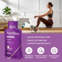OKTW FastSlim, Supresor del Apetito Líquido de Uva, Quemador de Grasa, Acelerador del Metabolismo, Suplemento Dietético para el Control de Peso