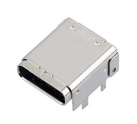 Connecteur USB C embarqué 24 broches USB 3.1, remplacement de la version Molex sur carte de circuit imprimé, pour la charge et le transfert de données 10 Gbit/s