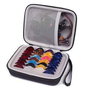 Custom Guitar Pick Holder Case - Fits Fender, D'Addario, Jim Dunlop & More, All Sizes Storage Pouch, Black <b>Bag</b> - Product Image 2
