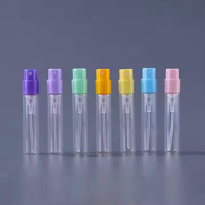 Biểu tượng tùy chỉnh <span class=keywords><strong>1ml</strong></span> chai thủy tinh mẫu với bao bì nước hoa mắt thả Mặt Kem bơm phun bịt kín - Product Image 1