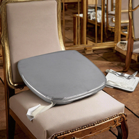 Vente en stock de coussin de chaise Chiavari Phoenix Napoléon, épaisseur 4,5 cm, panneau en mousse PU vinyle avec autocollant en velcro, matériau plastique