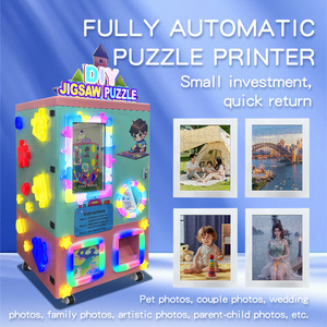 Offre Spéciale : Distributeur Automatique de Puzzles Personnalisés DIY, Imprimante Instantanée de Puzzles sur Mesure, Faible Investissement, Rendement Élevé, Mini Imprimante à Puzzles - Product Image 4