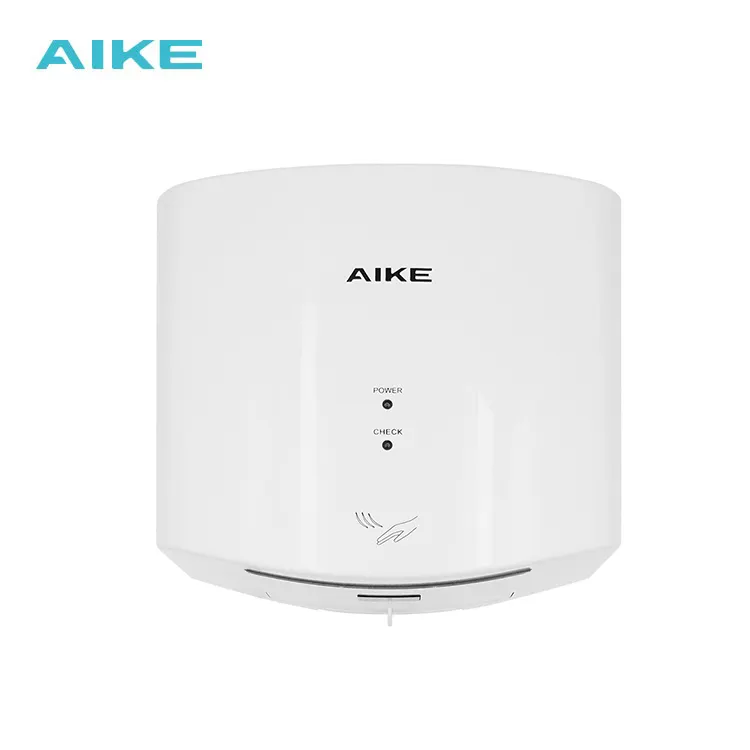 AIKE-secador de manos con Sensor automático, 1400W, máquina de secado manual de aire de alta velocidad, baño, más vendido, 2022