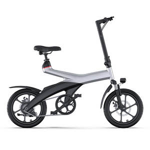Vélo électrique pliant 350W16inch adapté aux adultes étudiants pour le cyclisme en plein air Fitness navettage et pliage pour le stockage - Product Image 6
