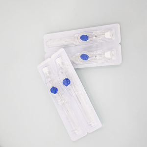 Aiguille de perfusion veineuse jetable Yongyue Medical 18G-26G, canule IV multicolore pour chien, chat, animaux de compagnie, vétérinaire, classe III - Product Image 2