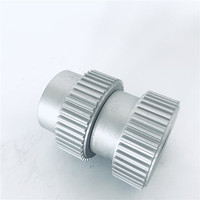 Poulie de distribution synchrone GT2 14M, poulie de distribution à 30, 36, 40, 48, 60 dents, roue à dents OEM, traitement de surface par oxydation
