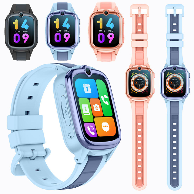 HD K59H 4G GPS Kids Smart Watch 1.53inch TFT IP67 Square LBS GSM WIFI SOS SIM Card Anti Lost 700mAh Video Call