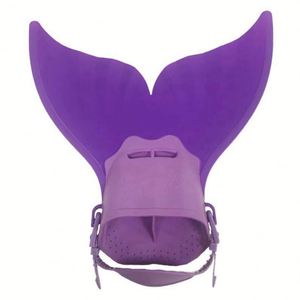 Aletas de Natación Monofin de Sirena para Adultos, Material PVC/PP, Colores Negro/Rosa/Azul, Aletas Ligeras para Entrenamiento de Natación, Opción de Logotipo Personalizado - Product Image 1