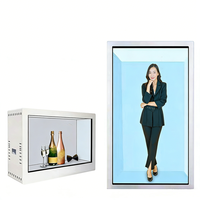 Tube Holographique Interactif 3D AI pour Bureau, Holobox 21,5 pouces, Écran Tactile LCD 16:9 pour l'Éducation en Intérieur (OEM)