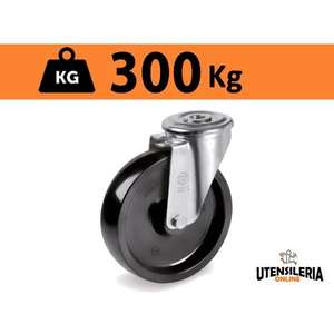 Roue thermodurcissable 67 NL support avec trou de fixation 300Kg - Product Image 4