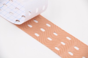 Kintape 허리 통증 운동 플러스 보호 물리 치료 치료를 위한 구멍을 가진 구멍을 가진 구멍을 가진 구멍을 뚫은 면 kinesiology 테이프 - Product Image 4