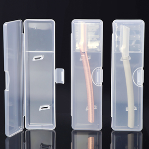 Estuche Transparente para Depiladora de Cejas SUNSHING, Caja de Almacenamiento Portátil para Recortadora de Cejas, Envase de Plástico para Depiladora de Cejas, Contenedor para Depiladora de Cejas - Product Image 1