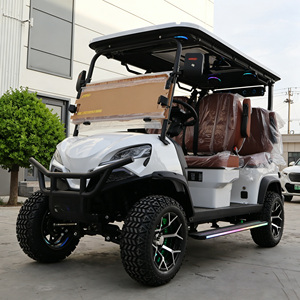 Voiture de golf électrique 2/4 places, directement de l'usine |   Voiture électrique de quartier à basse vitesse, type buggy de golf, à vendre - Product Image 2