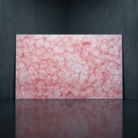 Panneaux de résine acrylique translucide de haute qualité, imitation pierre, rétroéclairés jaunes, type onyx, feuilles d'albâtre, très demandés