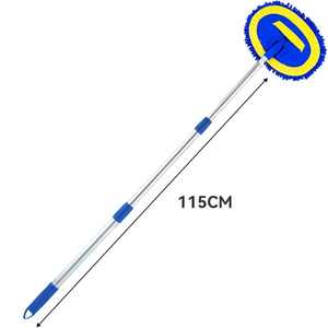 <span class=keywords><strong>Brosse</strong></span> de lavage de <span class=keywords><strong>voiture</strong></span> absorbante résistante à la saleté, balai à long manche en microfibre, balai de nettoyage - Product Image 3