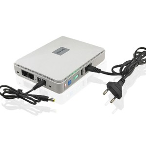 Batterie de secours multi-sorties <span class=keywords><strong>en</strong></span> <span class=keywords><strong>ligne</strong></span> USB 5V DC 9V 12V <span class=keywords><strong>Banque</strong></span> d'alimentation Mini UPS pour routeur WiFi Caméra CCTV Téléphone portable - Product Image 1