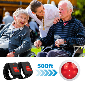 Sistema Inalámbrico de Llamada de Emergencia para Enfermeras, Pager de Emergencia para Pacientes de Alta Calidad para Ancianos, Discapacitados, Mujeres Embarazadas y Niños - Product Image 2