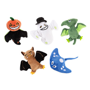 Jouet pour chat en peluche d'Halloween avec son, ailes qui battent, rechargeable, lavable, activé par le toucher pour chats - Product Image 1