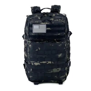 Mochila Táctica de Asalto de 45L para Expediciones en la Naturaleza de 3 Días, Sistema MOLLE de Nailon 900D Reforzado para Senderismo Profesional - Product Image 4