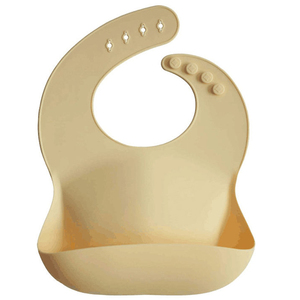 Bavoir bébé en silicone imperméable, facile à nettoyer, couleur personnalisée, réutilisable, pour tout-petits, design 021, logo personnalisé, vente en gros - Product Image 3