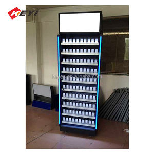 फ्लिप फ्लैप तंबाकू सिगरेट अलमारियों ढकेलनेवाला प्रणाली प्रदर्शन खड़े हो जाओ स्वचालित ढकेलनेवाला सिगरेट प्रदर्शन रैक - Product Image 6