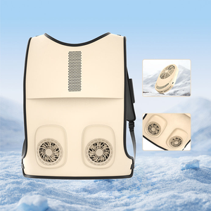 เสื้อกั๊กทำความเย็นฤดูร้อนแบบประหยัดพลังงานเป็นมิตรกับสิ่งแวดล้อม เทคโนโลยีขั้นสูง ใช้สำหรับงานกลางแจ้ง พร้อมพัดลม USB ป้องกันอาการฮีทสโตรก - Product Image 3