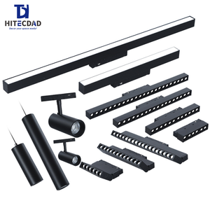 Système d'éclairage <span class=keywords><strong>sur</strong></span> <span class=keywords><strong>rail</strong></span> magnétique LED 6W 10W 12W 20W 30W Hitecdad Spotlights Fabricant de spots magnétiques modernes - Product Image 2