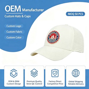 Casquette de baseball légère et réglable verte et jaune, perforée au laser, 5 panneaux, de haute qualité, vente en gros, par le fabricant - Product Image 1