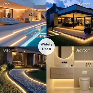 COB outdoor <b>LED</b> light bar IP67 waterproof 2700K-6500K DC24V flexible <b>rope</b> light bar remote control/application control dimmable - Product Image 6