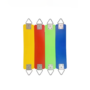 Columpio de Plástico y Goma EVA <span class=keywords><strong>con</strong></span> Cadenas de Acero Inoxidable, Accesorio para Patio de Juegos Infantil Interior y Exterior - Product Image 4
