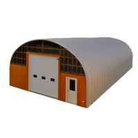 Maison préfabriquée maison en acier Quonset Hut Kits et arche bâtiment en acier Quonset toit en métal