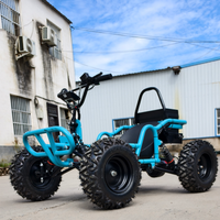 Trike de course tout-terrain pour enfants KS avec moteur électrique sans balais DC, différentiel d'essieu arrière, frein à disque hydraulique