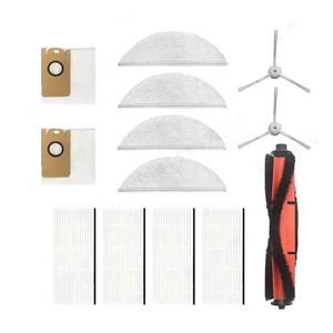 Cepillo Principal/Lateral, Filtro HEPA, Paño de Limpieza, Caja de Polvo y Bolsa para Aspiradoras Robóticas <span class=keywords><strong>Xiaomi</strong></span> <span class=keywords><strong>R1</strong></span>/R1A/<span class=keywords><strong>R1</strong></span> <span class=keywords><strong>Pro</strong></span>/S1, Repuestos para el Hogar - Product Image 1