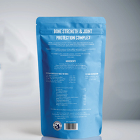 Emballage de sachets refermables à fond plat recyclables avec impression de logo personnalisée numérique pour aliments pour animaux de compagnie, qualité alimentaire