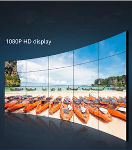 4k <span class=keywords><strong>Lcd</strong></span> ekran paneli Ultra dar çerçeve Hd Video duvar 46 49 55 65 inç <span class=keywords><strong>Lcd</strong></span> dijital reklam tabela ekran ekleme ekran - Product Image 5