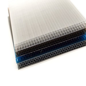 Panneau de toiture en polycarbonate multicouche certifié ISO 9001, imperméable, <span class=keywords><strong>transparent</strong></span>, alvéolé, anti-UV, durable, pour extérieur - Product Image 4