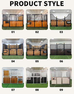 Box per Cavalli in Acciaio Zincato a Caldo MAISTEED, Standard Europeo, Verniciato a Polvere, Design Personalizzato Gratuito, Frontali per Stalle - Product Image 2