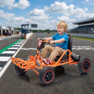 <span class=keywords><strong>Go</strong></span>-<span class=keywords><strong>Kart</strong></span> da Corsa ad Alta Velocità per Bambini da 2 <span class=keywords><strong>a</strong></span> 13 Anni, Grande Dimensione, Pedali in Plastica, Giocattolo Cavalcabile <span class=keywords><strong>a</strong></span> <span class=keywords><strong>Batteria</strong></span> - Product Image 6