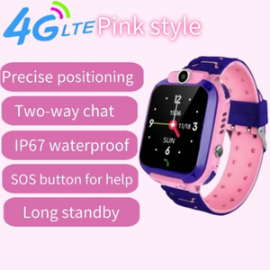 Wholesale 4G IP67 Waterproof Q12 Kids Smart Watch with SIM Card Take Photos <strong>Games</strong> Location SOS Anti-lost 4G Kids Smartwatches - Product Image 6