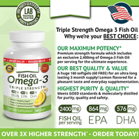 Huile de foie de poisson riche en oméga-3 EPA DHA, huile de pêche en eaux profondes, soutient le système immunitaire, hydrate la peau, 60 capsules molles pour adolescents