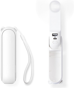 Ventilador Portátil Mini USB Recargable con Banco de Energía, Productos para el Hogar, para Conciertos, Viajes, Ventilador de Bolsillo de Mano, Electrodomésticos Inteligentes para el Hogar - Product Image 2