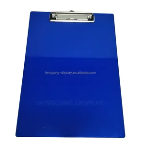 בסיטונאות לוח כחול-מעוצב בהתאמה אישית משרד מכתבים A4 A5 שקוף כחול צבע אקריליק לוח