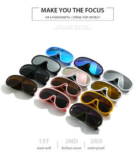 2025 Boutique mode lunettes conception une pièce marron lunettes femmes nuances personnalisées Uv400 marque de luxe Y2k lunettes de soleil - Product Image 6