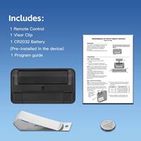 Abrepuertas de Garaje Universal para 811LMX 811LM, Transmisor de Puerta de Garaje con Clip para Visera