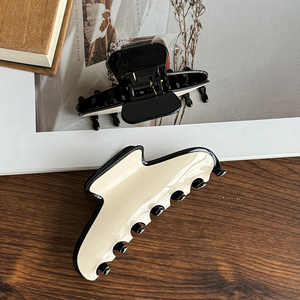 ZiTeng New Style Acetate Claw <strong>Clips</strong> French Style Barrette Hair <strong>Clips</strong> Wholesale Korean Hair Accessories for Women Custom <strong>Clips</strong> - Product Image 5