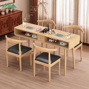 Mesa <span class=keywords><strong>de</strong></span> Manicura Profesional con Cajones <span class=keywords><strong>de</strong></span> Almacenamiento para Salón <span class=keywords><strong>de</strong></span> Belleza <span class=keywords><strong>y</strong></span> Estación <span class=keywords><strong>de</strong></span> Manicura - Product Image 2
