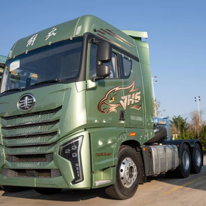 Camión Usado FAW JH6 6x4, Cabeza Tractora de 500-550HP, Diésel, Transmisión Manual de 16 Velocidades, para Transporte Minero, Trabajo Pesado, en Venta - Product Image 1