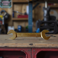 Llave de extremo abierto doble de bronce y aluminio antichispas de la marca Oak 6*7mm métrica para varios campos con soporte de personalización OEM