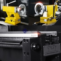 Machine combinée tour, fraiseuse et perceuse horizontale miniature 3 en 1 JYP300VF