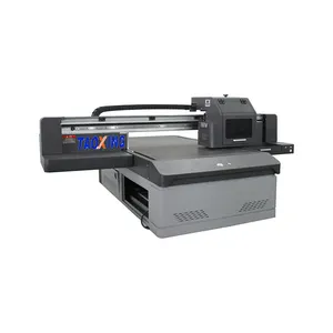 6090 Universele Flatbed Uv Inkt Jet Printer